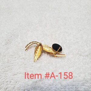 A beautiful Gold Brooch ,  item # A-158